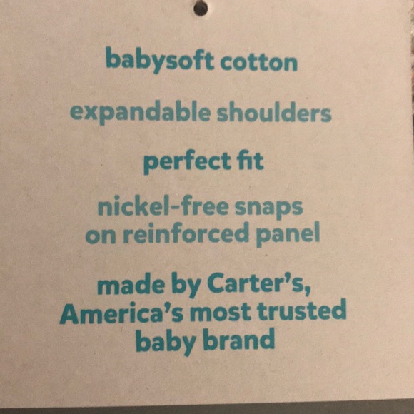 Carter’s / child of mine by Carter’s bodysuits - Picture 7 of 9